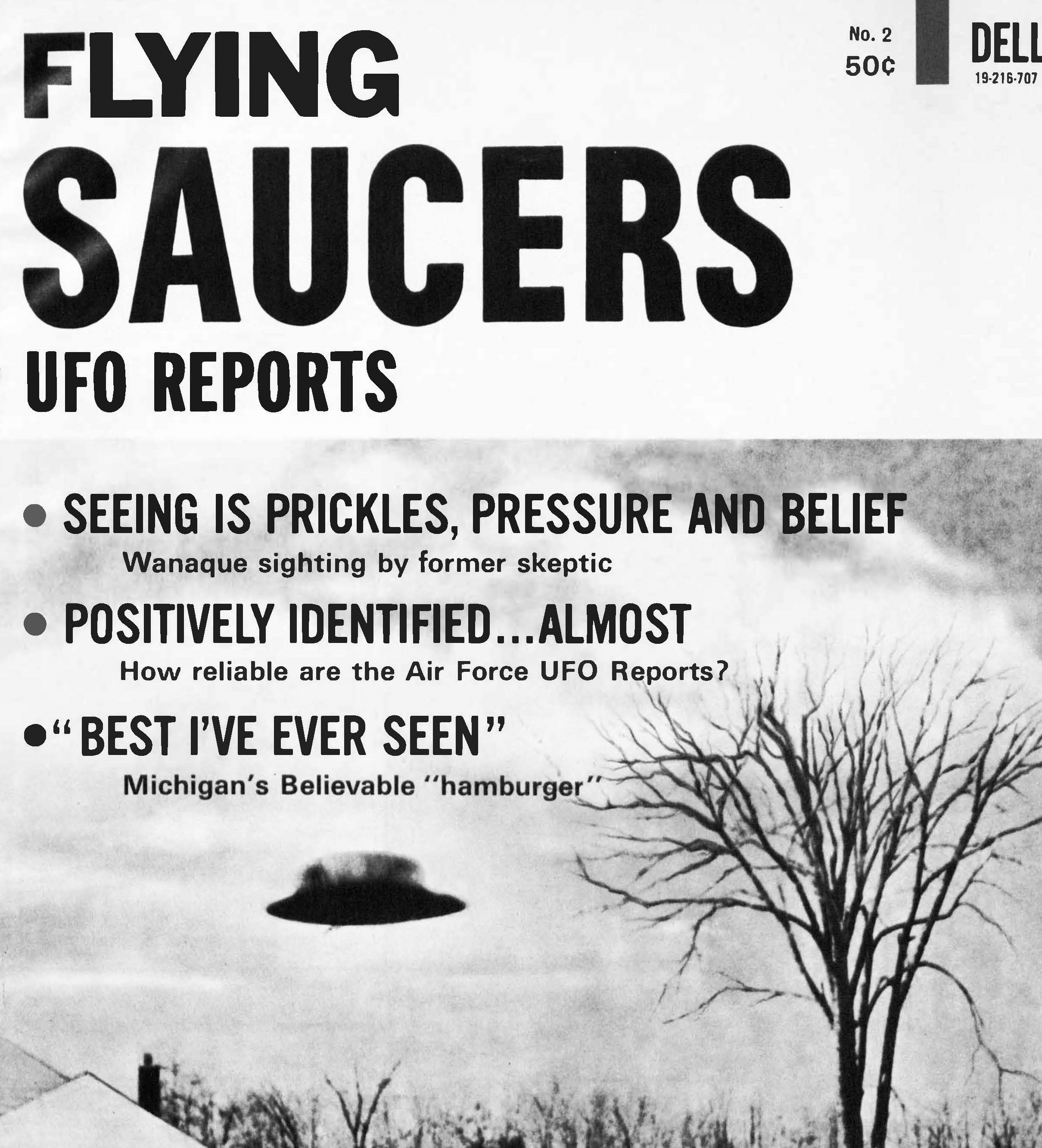 Issue of Flying Saucers magazine, 1967 Wyoming History Day